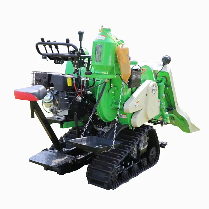 Chalion Mini Rice Wheat Combine Harvester Price Farm 4LZ-0.6 Agricultural Rice Harvester Combine Harvester Machine in Romania