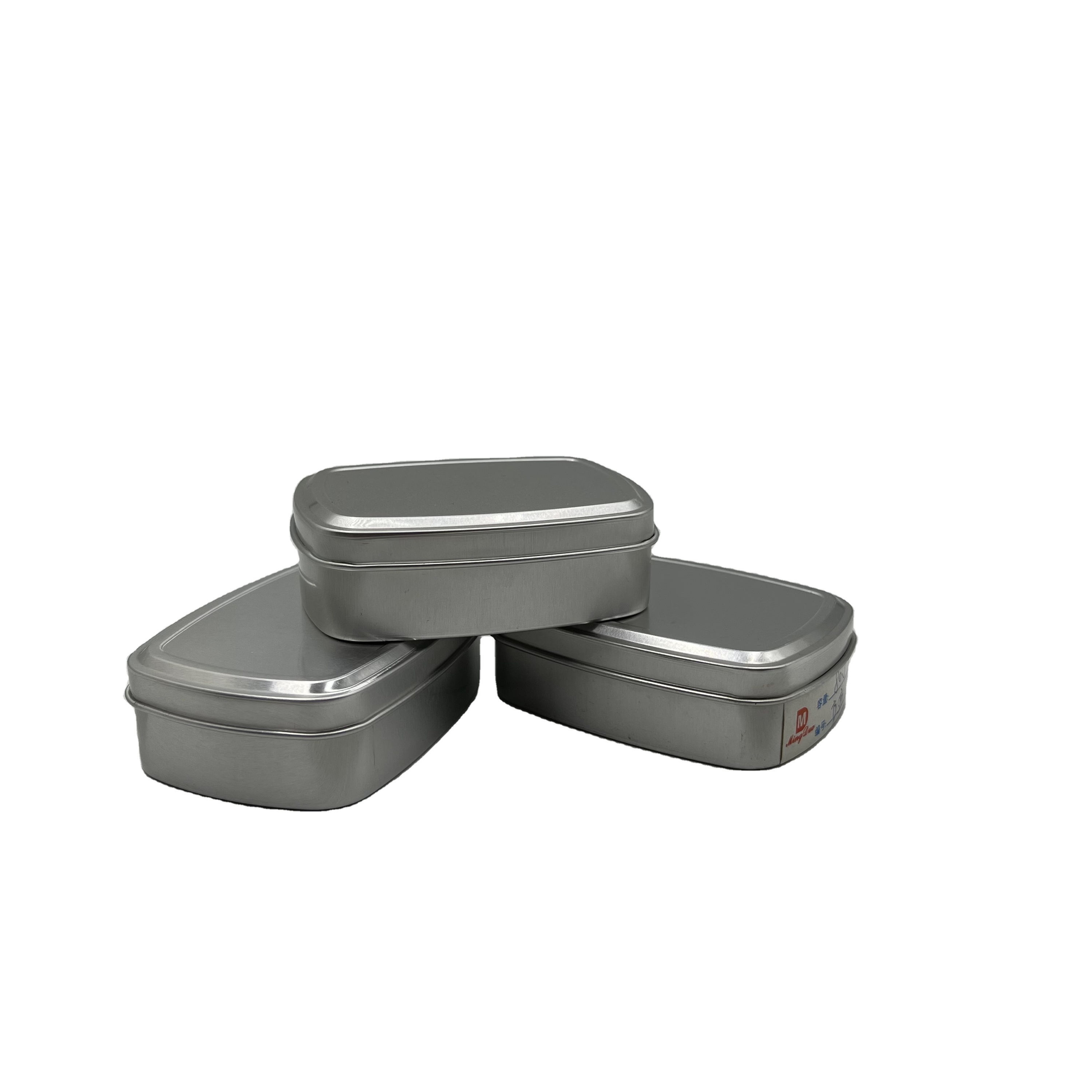 Aluminum Cream Jar Factory Supply 80g Silver Aluminum Cream Jar Aluninum Black Can