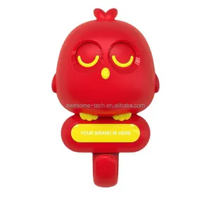 Modern Design Twinkle Eye Bird Hooks Latest Kitchen Wall Hook Props ABS Plastic Drill-Free Sticky Bird Animal Pattern