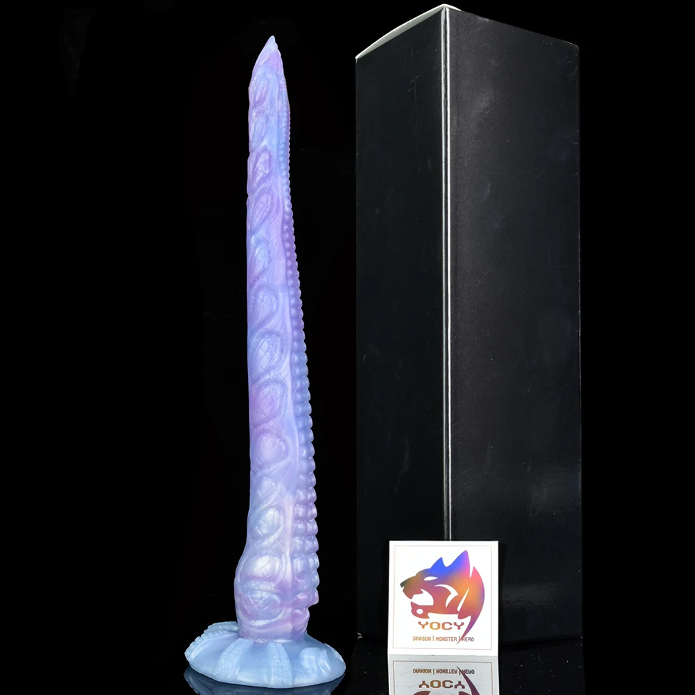 YOCY Langer Analdildo Tentakel-Dildo Alien-Penis Monster-Penis Knstlicher  Oktopus-Tentakel Massagestab Anal-Butt-Plug Sexspielzeug