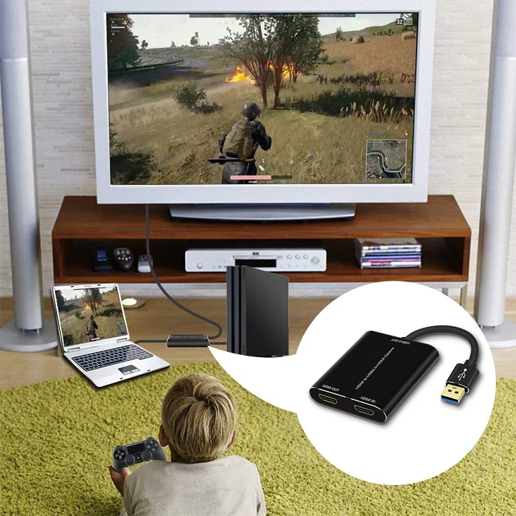 Циклическая Карта видеозахвата, Карта видеозахвата потокового видео в реальном времени, карта захвата видео в 60 кадров в секунду для ПК