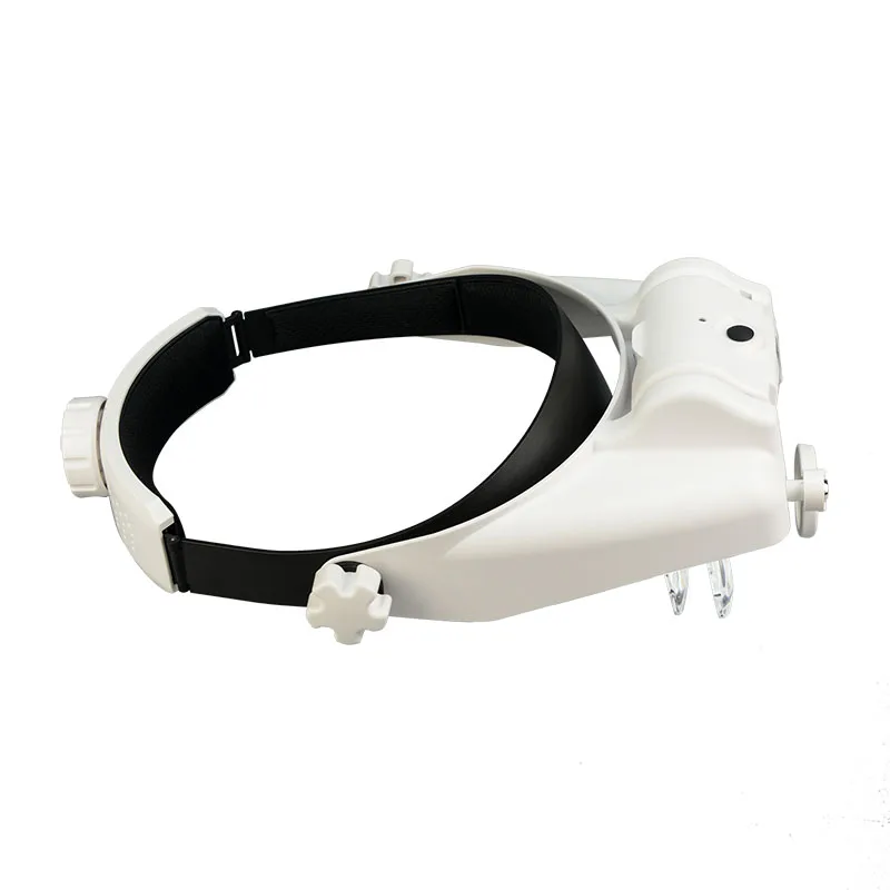 mg82000mc 3 led light helmet magnifier