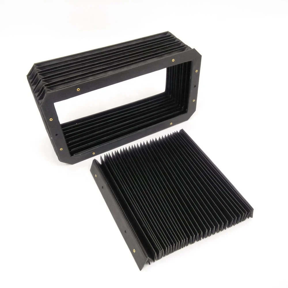 CNC Machine Accordion Rubber Dust Cover X Y Z Axis Bellow Covers