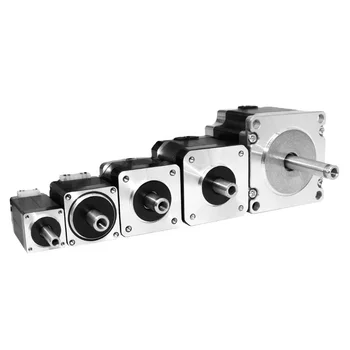 Nema 8/11/14/17/23 Stepper Hollow Shaft Rotary Actuator Micro Double Hollow Shaft Stepper Motor With Hole