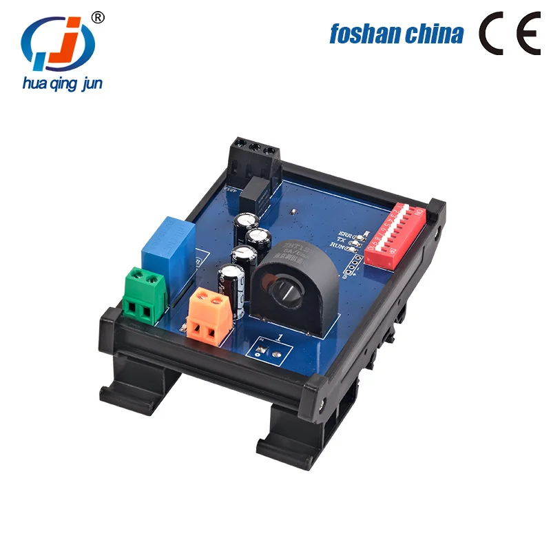 Huaqingjun 1-Channel RS485 Current Voltage Detect Module High-Precision Transformer 485 Communication Acquisition Module