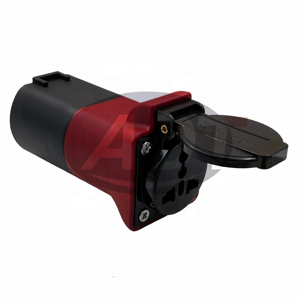 EV Cable Adapter MG ZS MG4 MG5 Discharge V2L Vehicle to Load Type 2 to British standard socket for Peugeot