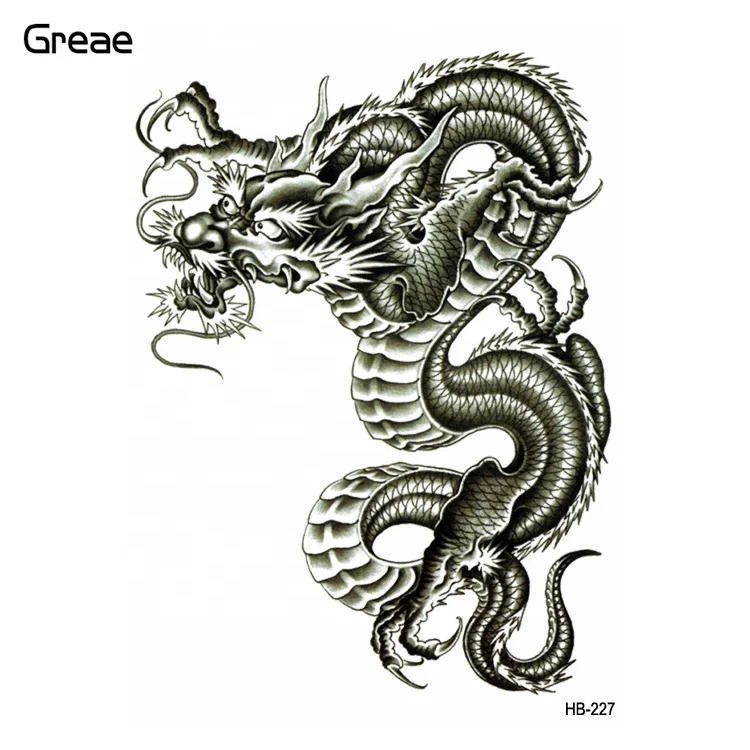 Tribal Dragon Tattoo Stickers for Sale  Redbubble
