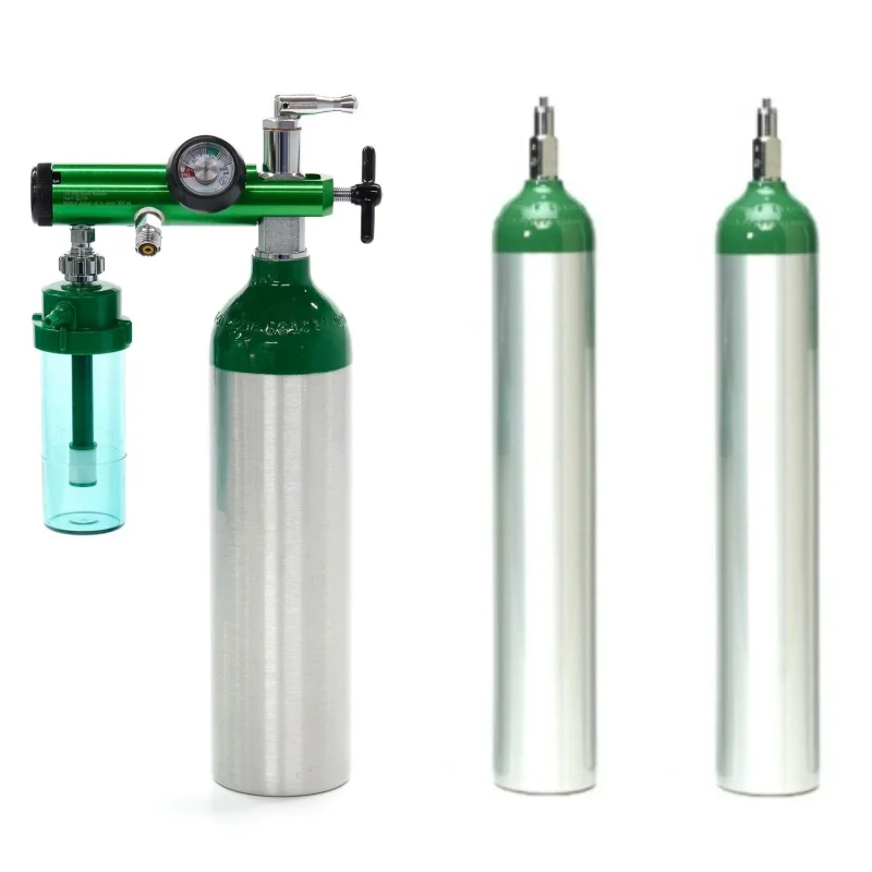 2.8L 4.6L 10L ISO7866 DOT-3al Standard Medical Oxygen CO2 Aluminum Cylinder