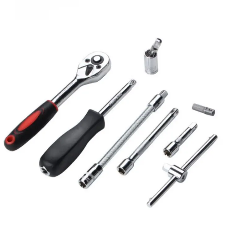 RYNEX Automobile Maintenance 46pcs Hand Tool Socket Wrench Set