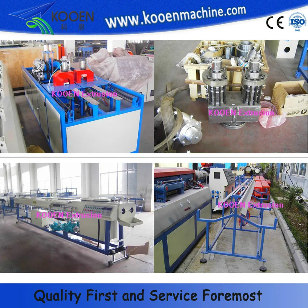 KOOEN  HDPE PE Pipe Cutting Cutter Machine Plastic Machine