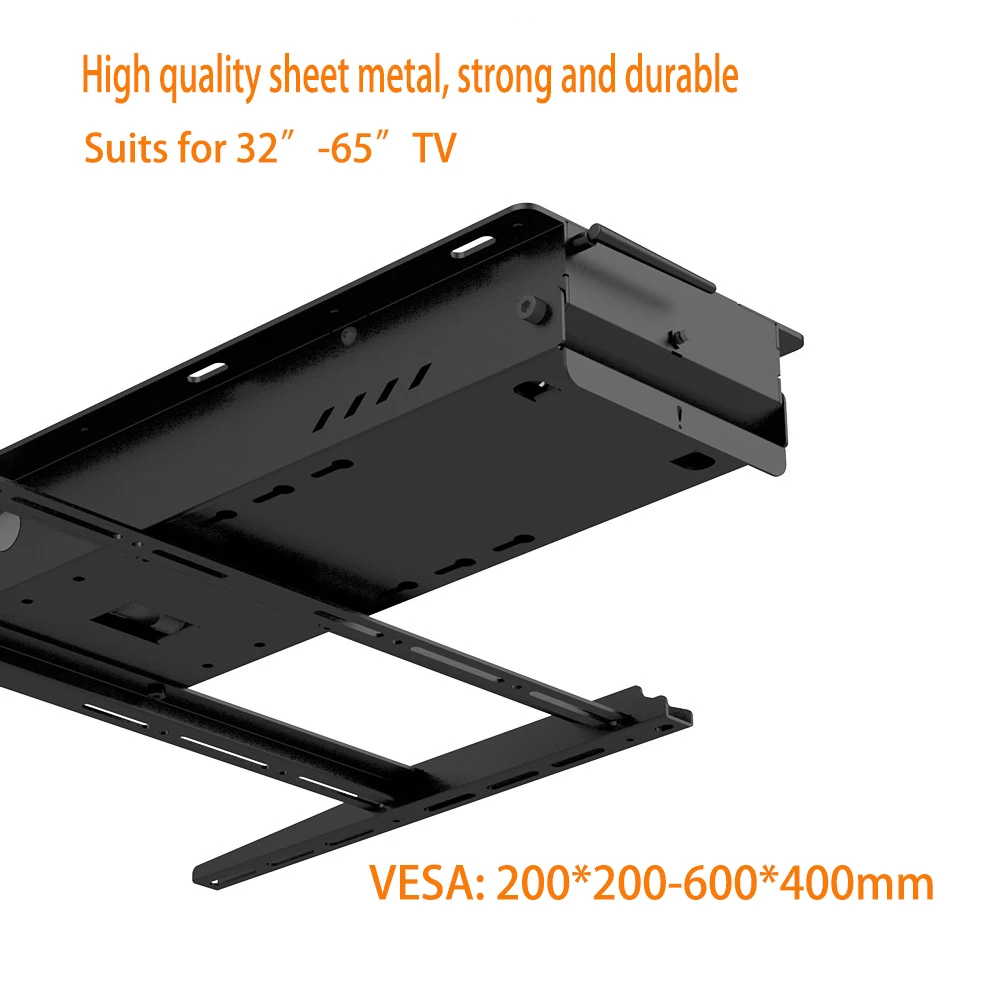 CHARMOUNT Electric Remote Control Automatic TV Bracket Ceiling Mount Bracket Motorized