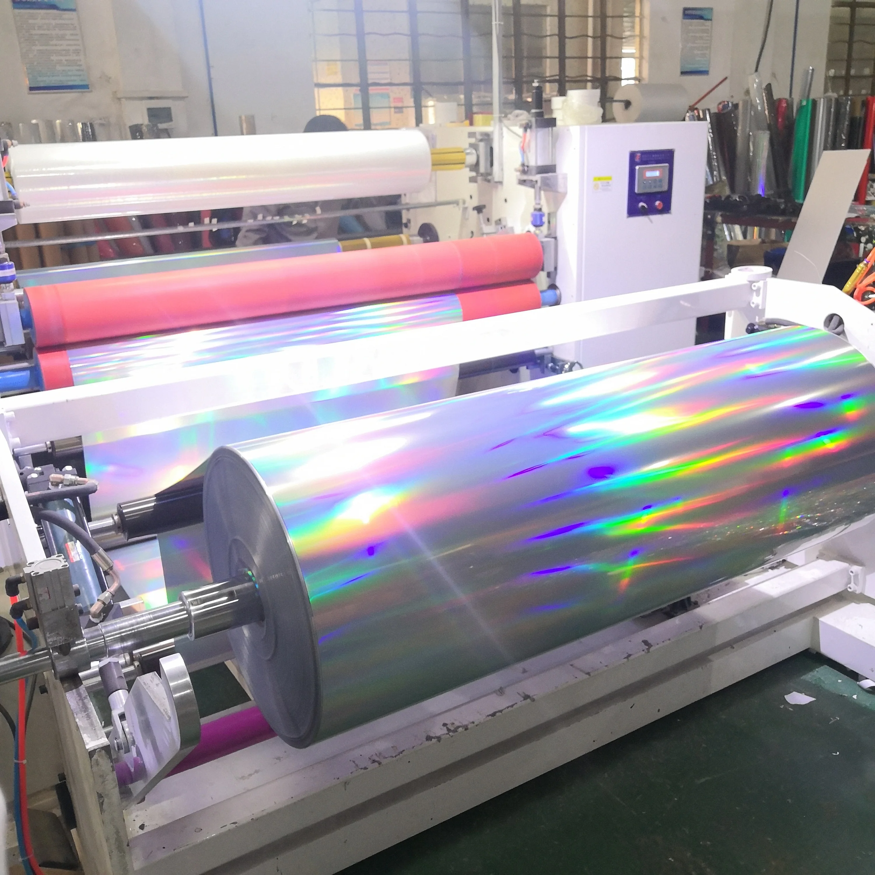 Anolly Laser Holographic Rainbow PVC Film - Decorative Decal