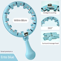 Оптовая продажа, фитнес-оборудование для взрослых, спортивный массажер для талии, Утяжеленный смарт-массажер Hula