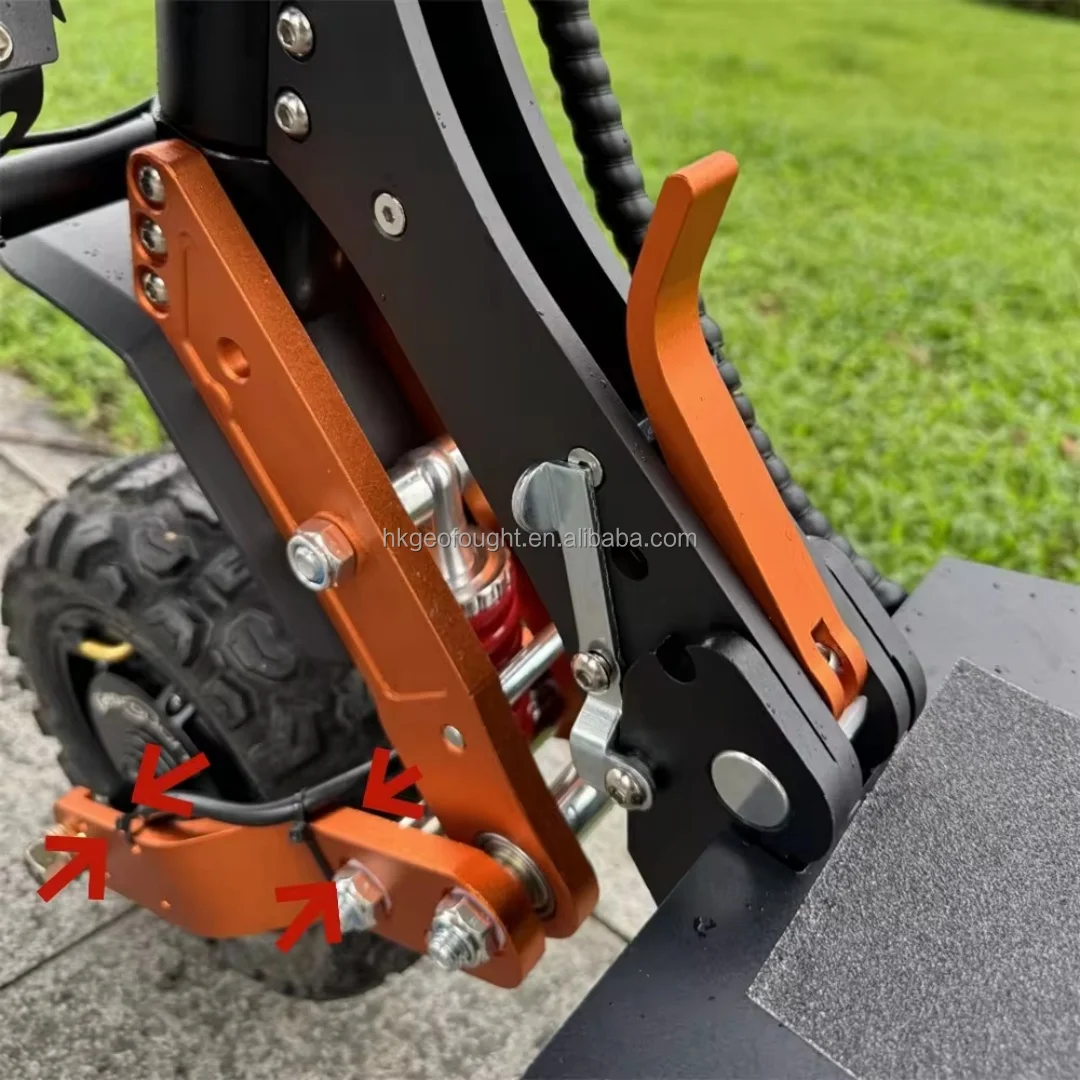 60V 6000W Dual Motors Two-Wheel Electric Scooter High Speed Aluminum Alloy LED Display E Scooter Available in USA Warehouses