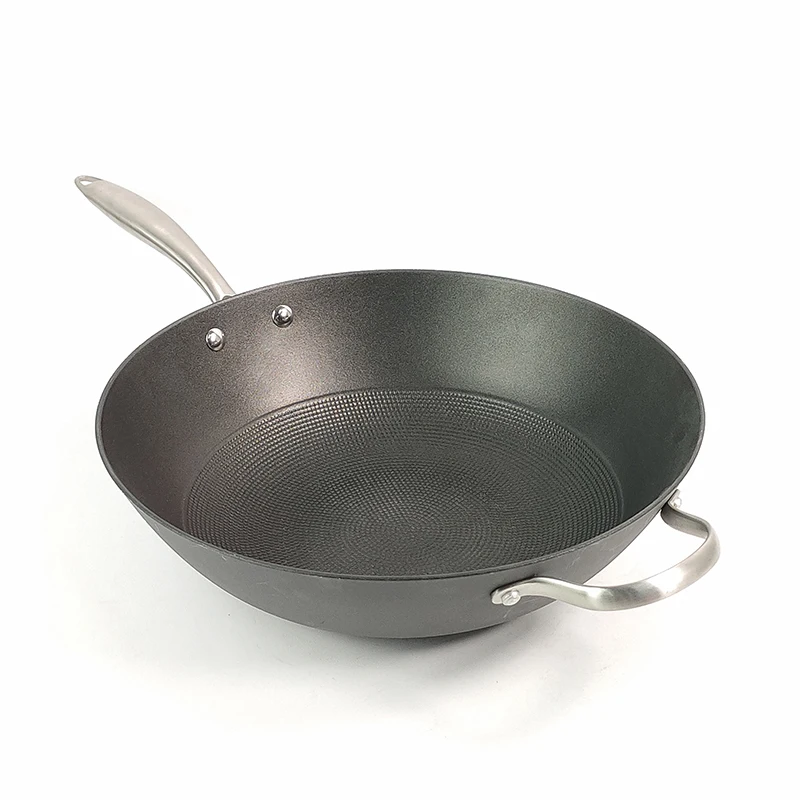 Non-Stick Lightweight Cast Iron Non-Stick Fry Pan with Honeycomb