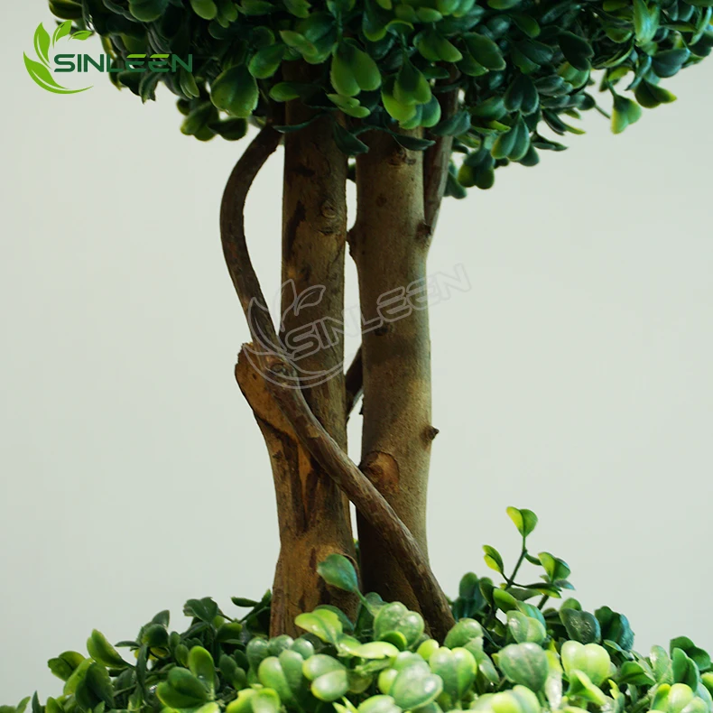 Home Decoration Realistic Simulated Large Faux Pot Indoor Plastic Tall Uv Resistant Artificial Plant Bonsai Floor Outdoor Tree
