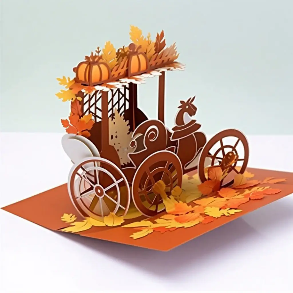 Wholesale 3d Paper Craft Manufacturer Unique 3d Pop Up Greeting Cards