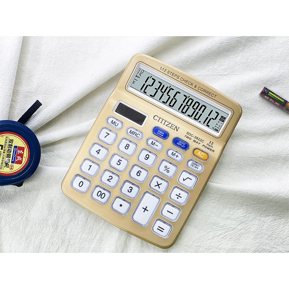 Калькулятор CT-3822C финансовый офиса рассчитать cientifica калькулятора канцелярские принадлежности сайт calculador с украшением в виде кристаллов калькулятор 12
