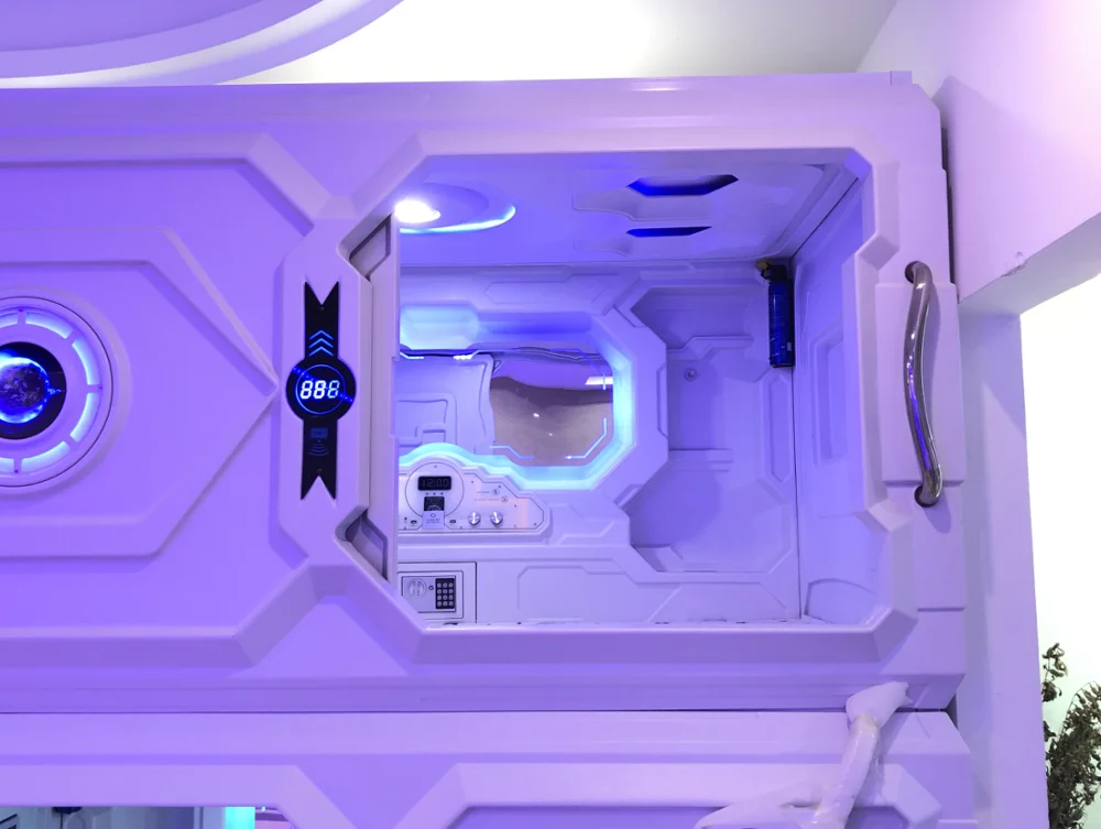 
 Новейшие комплекты WIMI Space Capsule для спальни в отеле, горизонтальная офисная капсула, гостиничная Капсульная кровать, набор для спальни, коробка для отеля  
