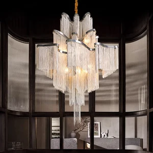 Modern Aluminum Designer Chandelier