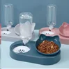 Ciotola di plastica testa di gatto [500ml di acqua]