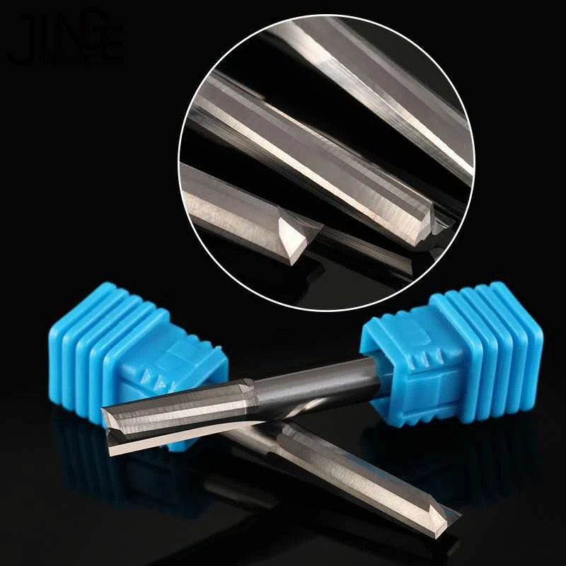 
Вольфрамовый карбид, 2 прямых флейта, инструменты для резки дерева, твердосплавная Концевая фреза с прямым покрытием для дерева 