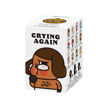 POPMART Hand-made Blind Box Trendy Fashion CRYBABY Tears Factory Series PVC & Vinyl Collectible As Frozen Gift