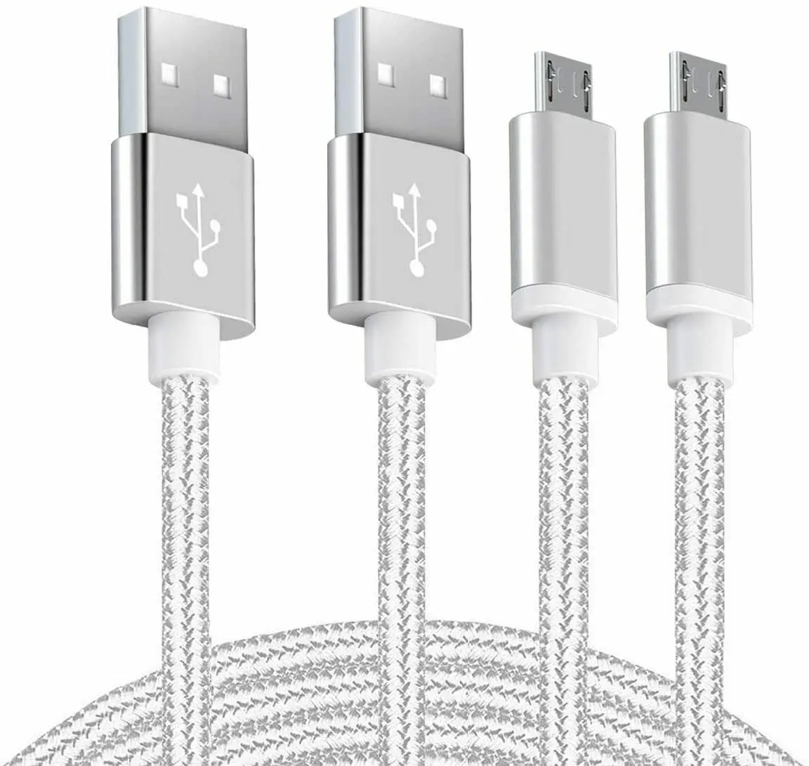 Heavy Duty Braided Fast Charge USB C Type C Data Phone Charger Cable Lead 2m 3m 