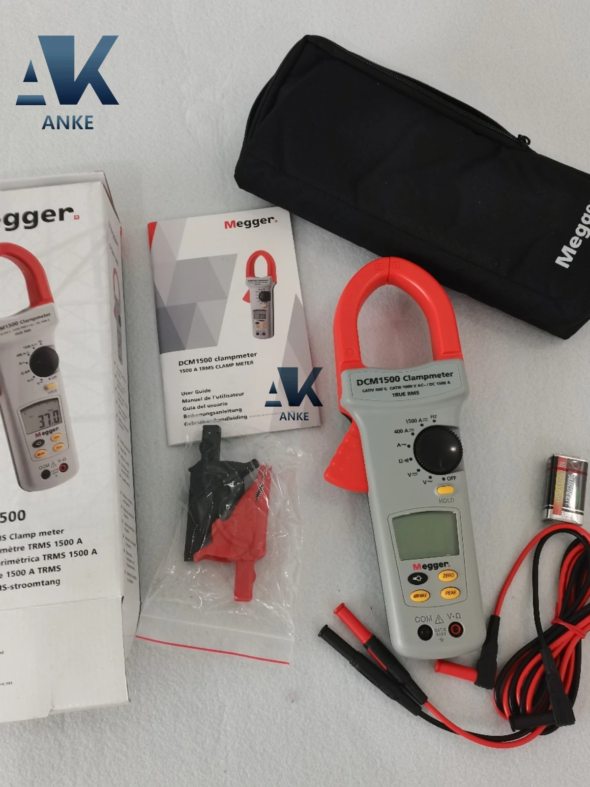 Megger Dcm1500 Dcm1500s Trms Clamp Meter - Buy Megger Megohmmeter ...