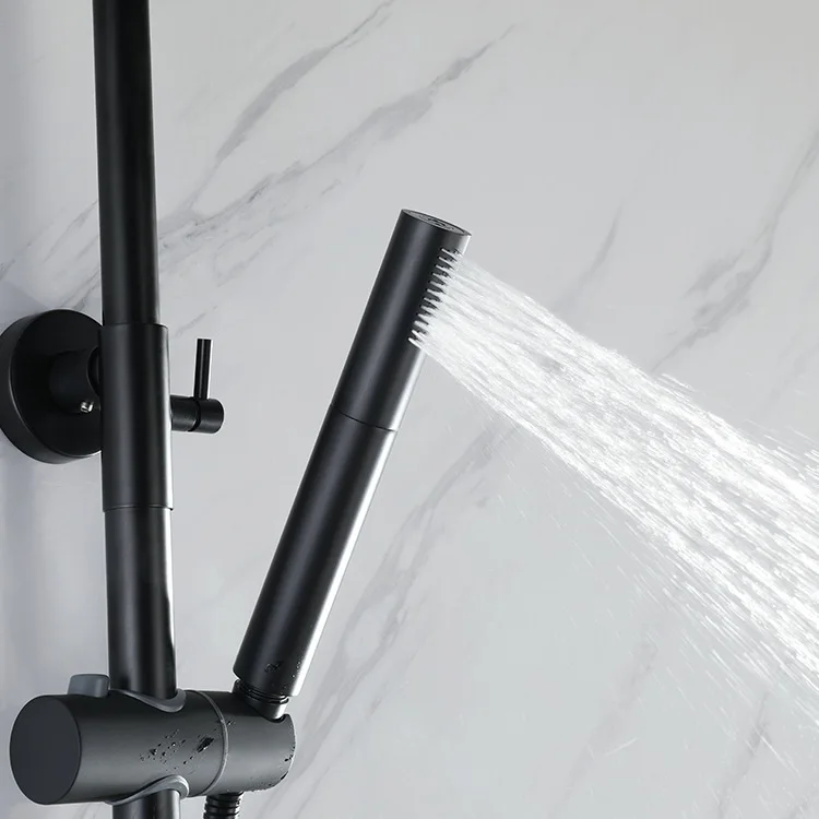 Juego de mezclador de sistema de ducha de baño de 3 vías