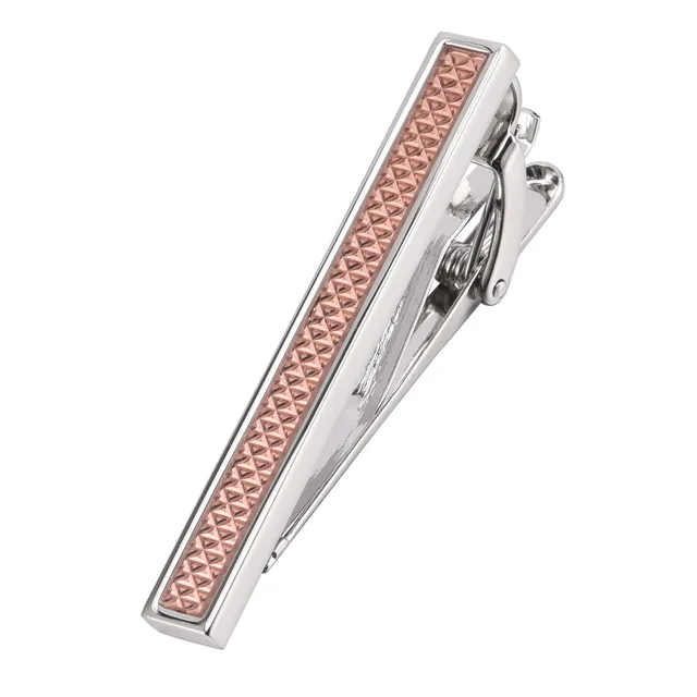 Wholesale Engraved Luxury Tie Clip Custom Mens Business Suit Shirt Premium Tie Bar Fashion Accessory Jewelry Gift Tie Pin
