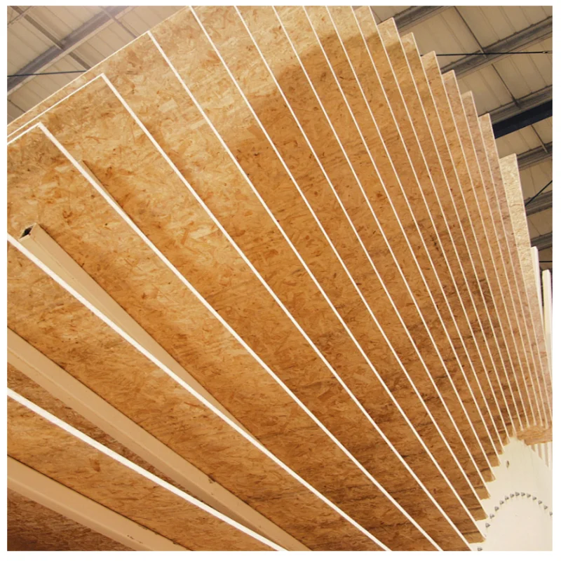 Cost-Effective Industry Direct Sales High Density 4*8ft Melamine Sheet Oriented Strand Board Wood Plate 18mm OSB Board manufacture