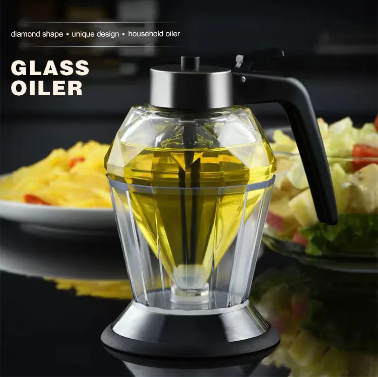 Hot Selling Diamond Glass Oiler Drip Oiler Honey Jar Buy Glass Oiler