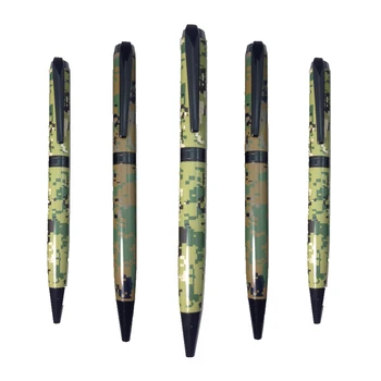 New Fashion Camouflage Pen Colorful Custom Print Pen Metal Ballpoint Pen