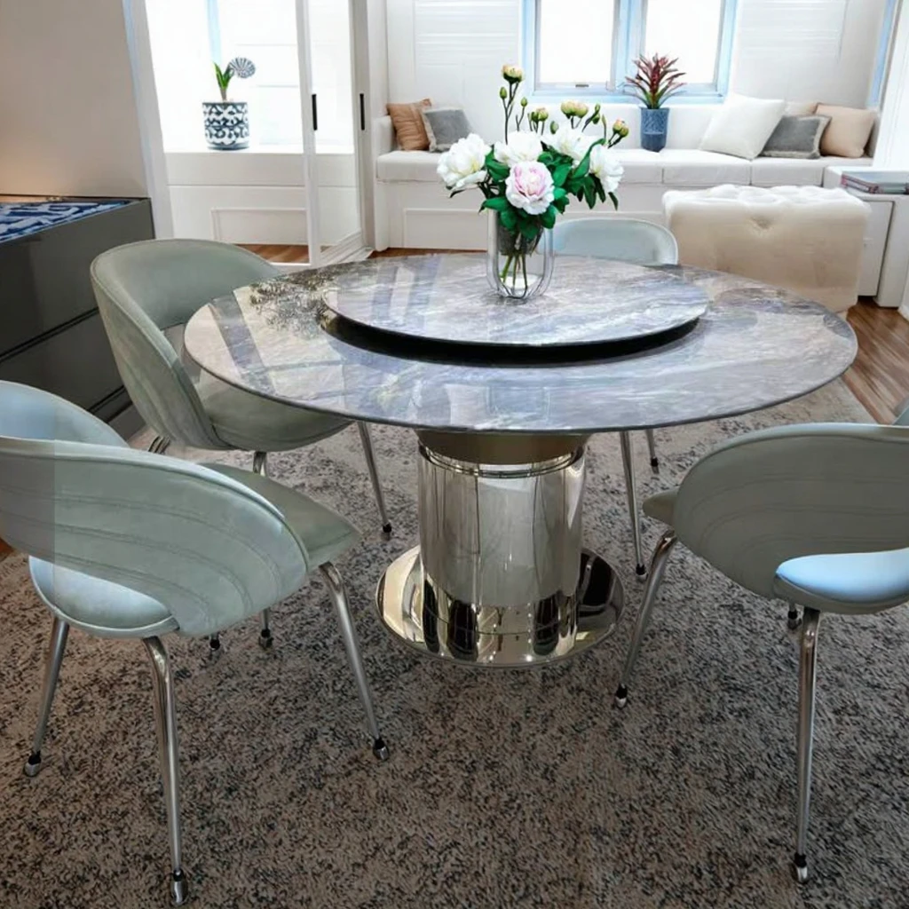 YDSTONE Modern  Tables Can Be Customized with Natural Marble Suitable for Use in Restaurants and Households.