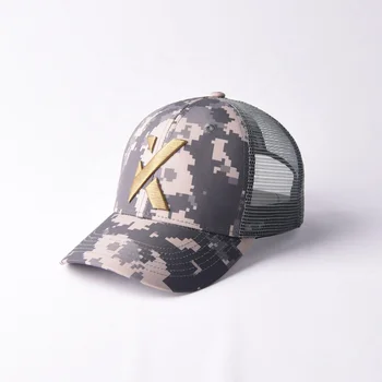 Custom 3D Embroidery Logo Denim Mesh Snap Back Baseball Cap Hip Hop Style Trucker Hat for Outdoor Gorras Deportivas