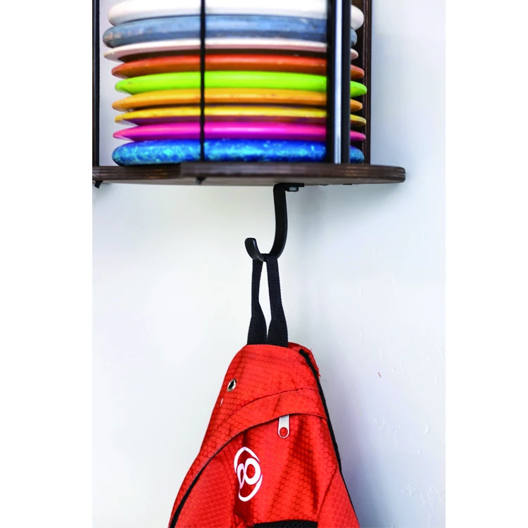 Customizable MVP Disc Station Wall Mounting Type Frisbee Display Stand Rack Disc Golf Wire Display Rack
