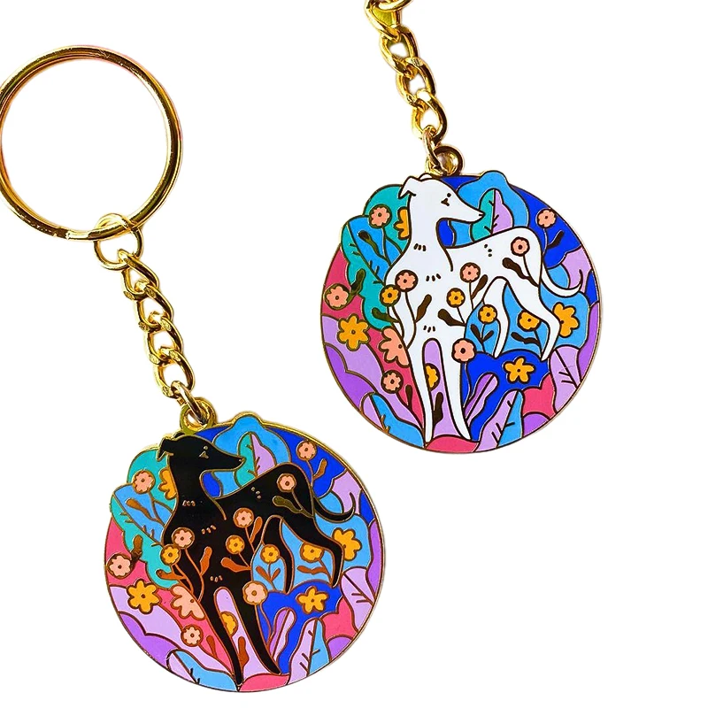Metal Keychain Custom Logo Personalized Metal Craft Gifts Stainless Steel Keychain