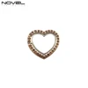 SRH-07 360 degree rotate heart gold