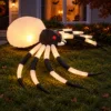 2.4m Black/White Spider (Colorful Light)
