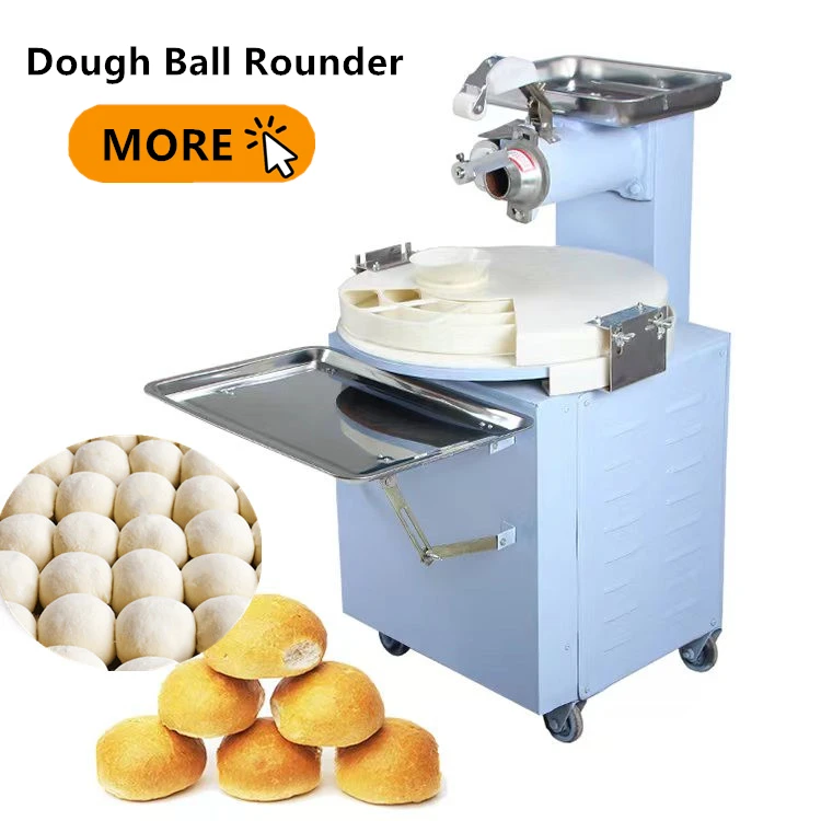 bakery rounding roll dough ball divider and rounder machine