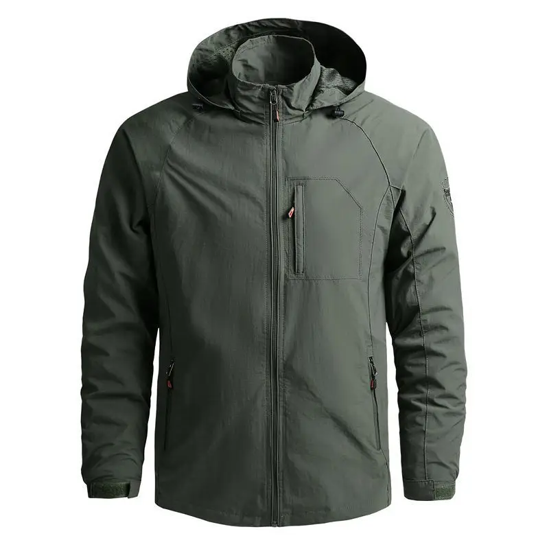 winter pullover windbreaker custom ms softshell jacket Quilted Plus Size Blank outdoor Nylon Bomber Jacket_voghion.com