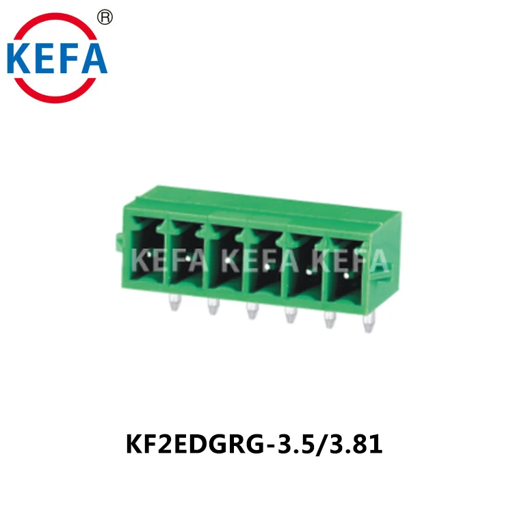 2p-24p Προσφορά 3,81mm Πράσινα Ηλεκτρονικά Τερματικά, Εξάρτημα Καλωδίωσης, Προσβάσιμο Τερματικό Μπλοκ για Pcb