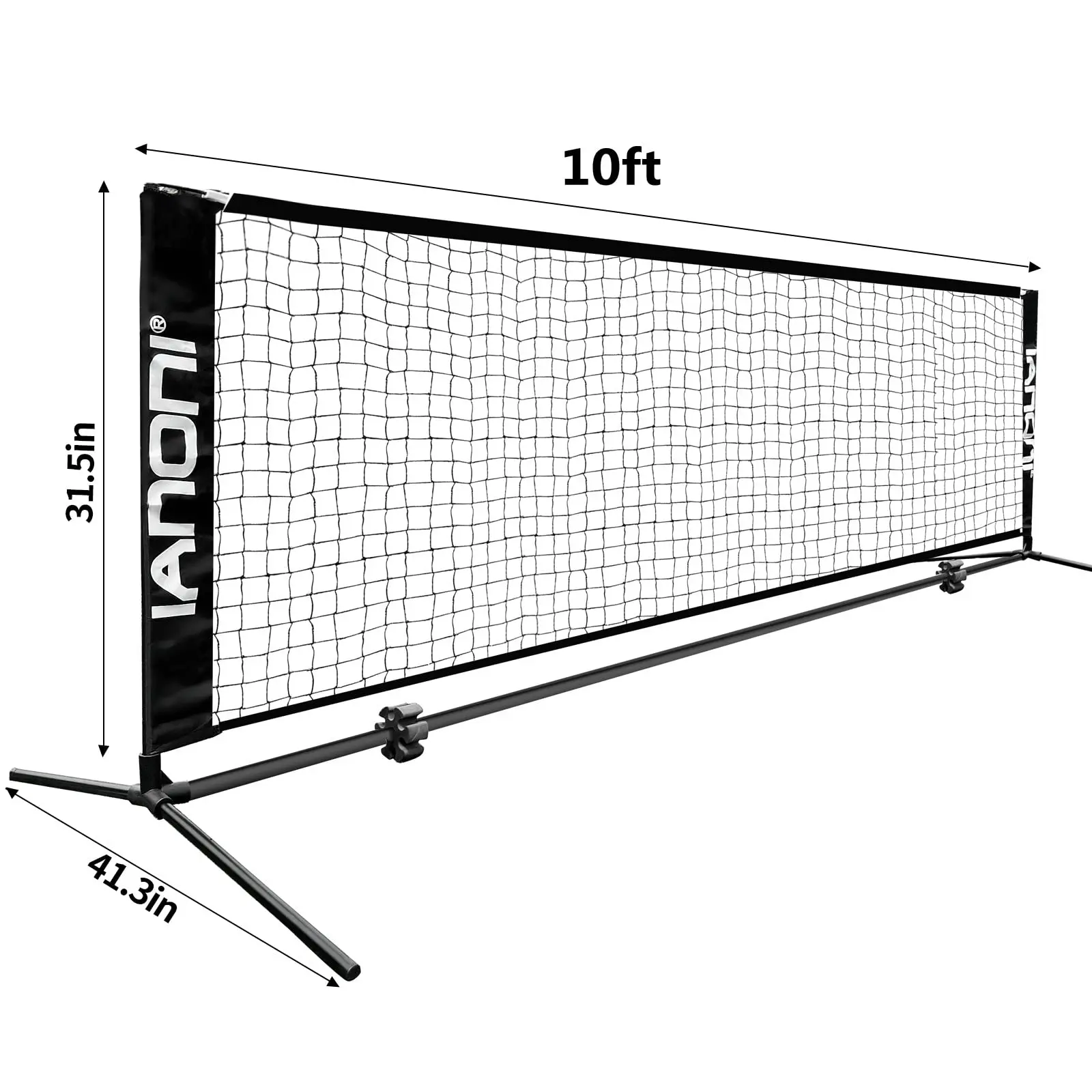 Pickle Ball Portable Pickleball Paddle Set of 2 or 4 Folding Pickleball Net