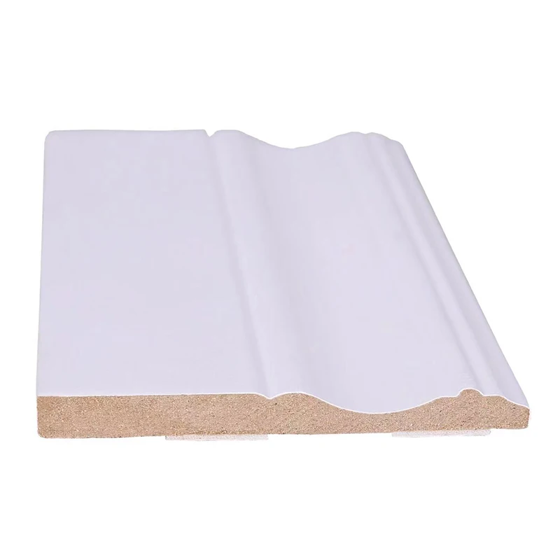 Decorative Flooring Baseboard Molding White Primed Mdf Skirting Board ...