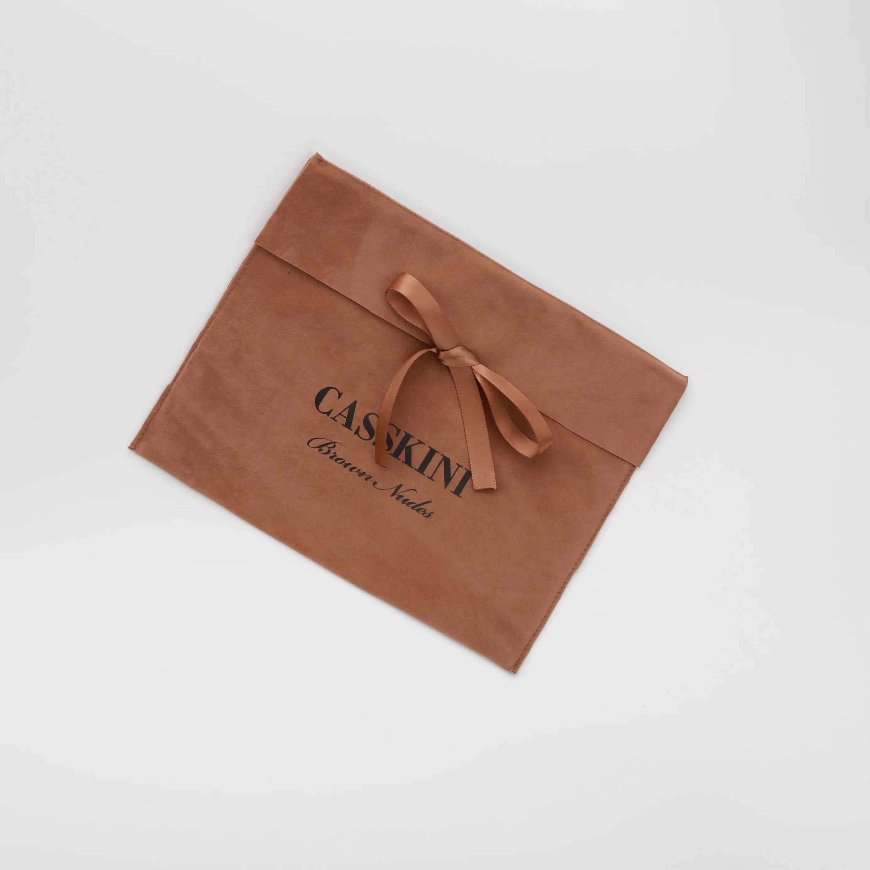 Перерабатываемый конверт из искусственной замши косметичка тканевый Подарочный мешочек с