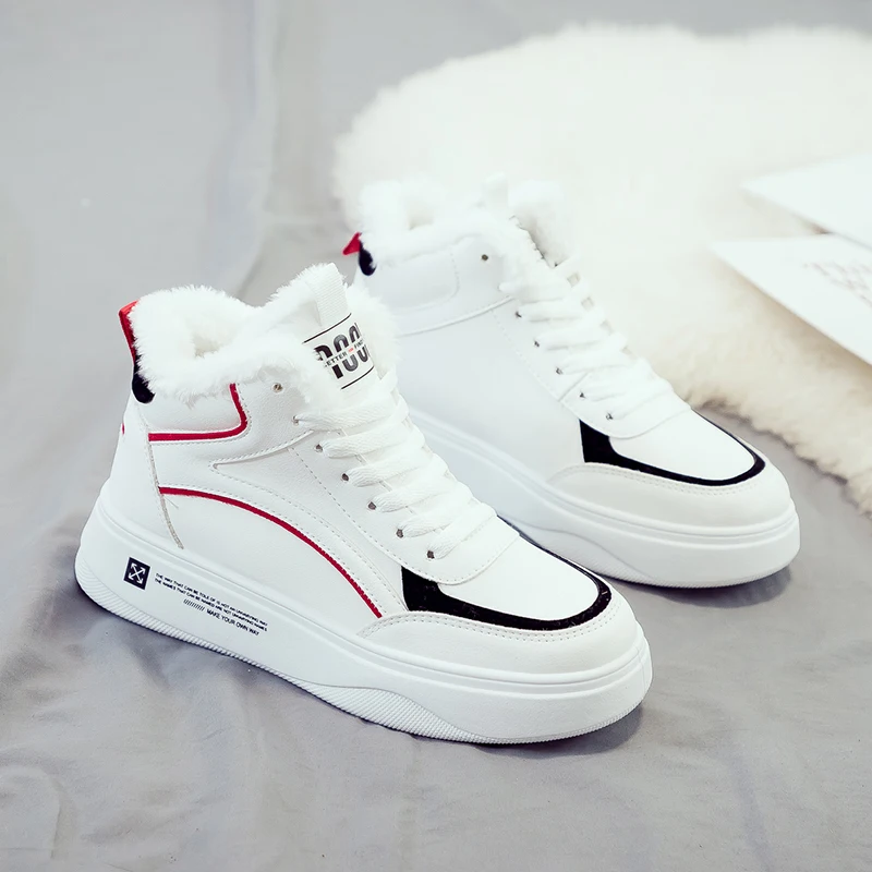 New Hot sale female fashion comfortable hiking shoes outdoor plush women brand lightweight warm winter Snow Boots Wholesale