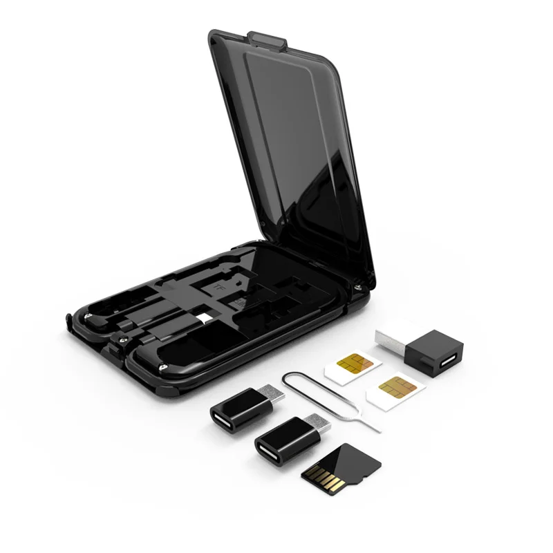 6 in 1 Custom logo Travel Kit Cable Set Cable Organizer Usb Data Cable Wireless Charger Storage Box