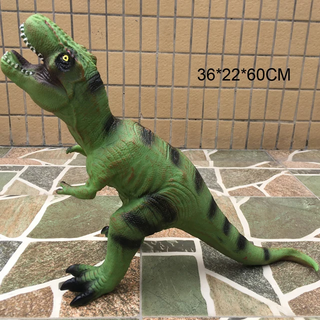 2021 tyrannosaurus rex soft pvc big dinosaur toys with sound for
