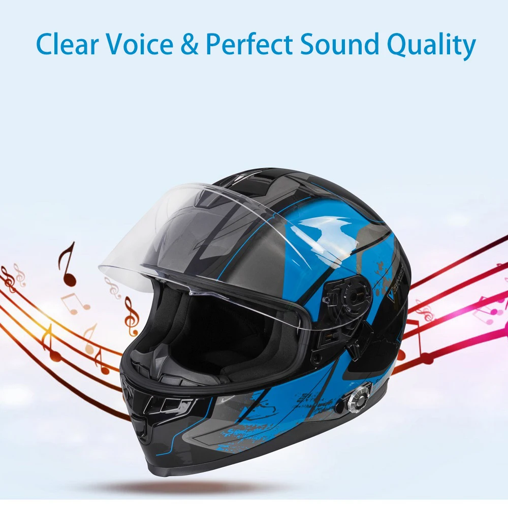 Freedconn Dot Motorcycle Bluetooth Helmet Bm22 Interphone